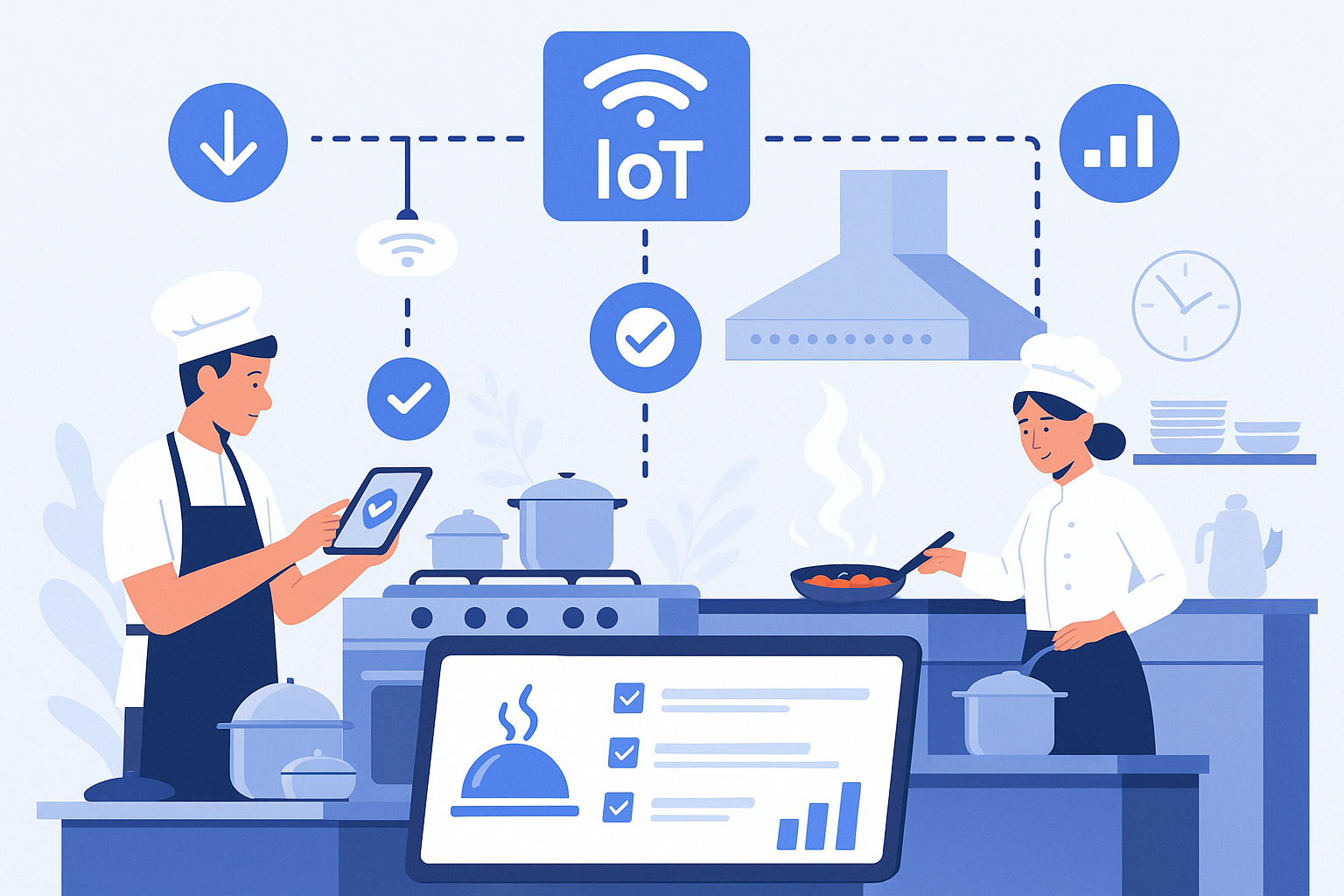 Harnessing IoT to Optimize Back-of-House Workflows